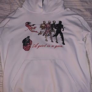 A Girl Is A Gun Hoodie by MBM